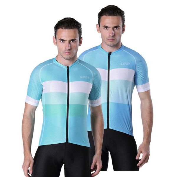 

racing jackets blue men summer cycling jersey short sleeve cycle clothing bike shirt mtb t-shirts bicycle clothes breathable ride sportswear, Black;red