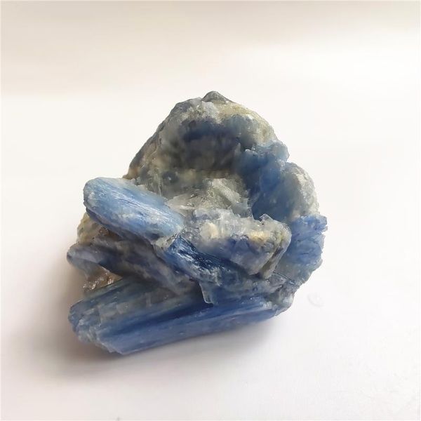 

decorative objects & figurines natural rare blue kyanite rough gem stone mineral specimen healing crystals tumbled gravel cyanite gemstone