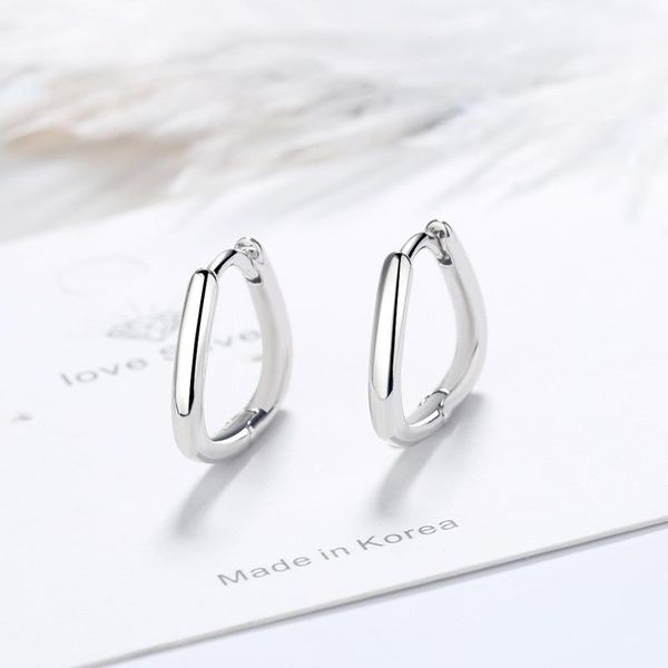

stud 925 sterling silver earrings fashion retro small fresh wild geometric jewelry woman personality wedding jewellery wholesale, Golden;silver