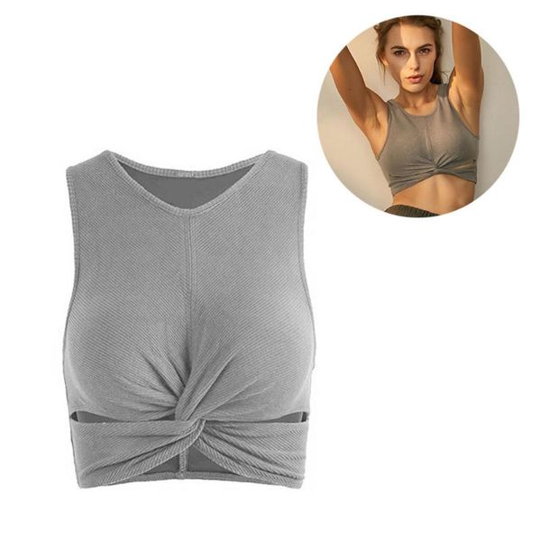 

gym clothing women sports bra padded bras soft crop stretch yoga athletic vest, White;black