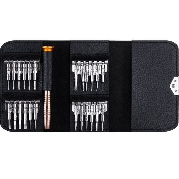 25-in-1-Torx-Multifunktions-Öffnungs-Reparatur-Werkzeug-Set, Präzisions-Schraubendreher für Handys, Tablet-PC DLH332