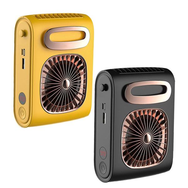 

electric fans portable waist clip fan wearable strong for traveling farm t-shirts