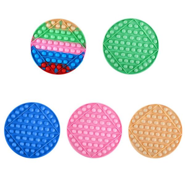 

push bubble sensory toys autism anti-stress funny silicone deskpuzzle early education toy anti-scald mat soft stress relieve party favor