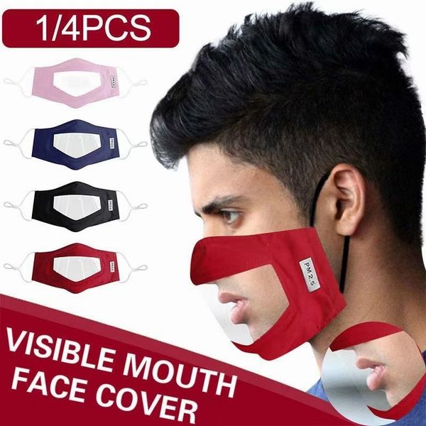 

mask dust lip language visible solid color cotton soft breathable delicious washable