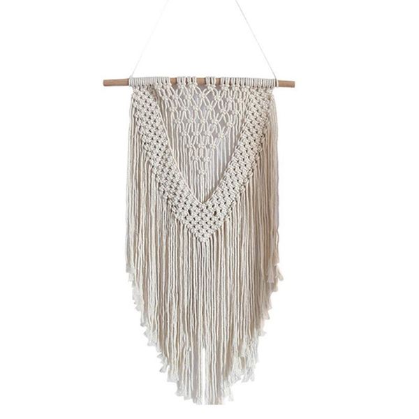 

tapestries wall hanging macrame curtain bohemian hand woven tapestry perfect door for bedroom decoration 40 x 80cm