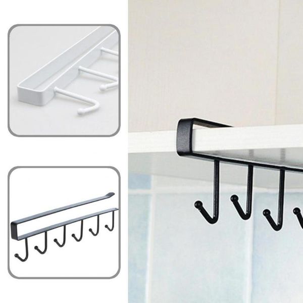 

hangers & racks eco-friendly fashion u-shape hook storage rack holder smooth cupboard wear-resistant for home