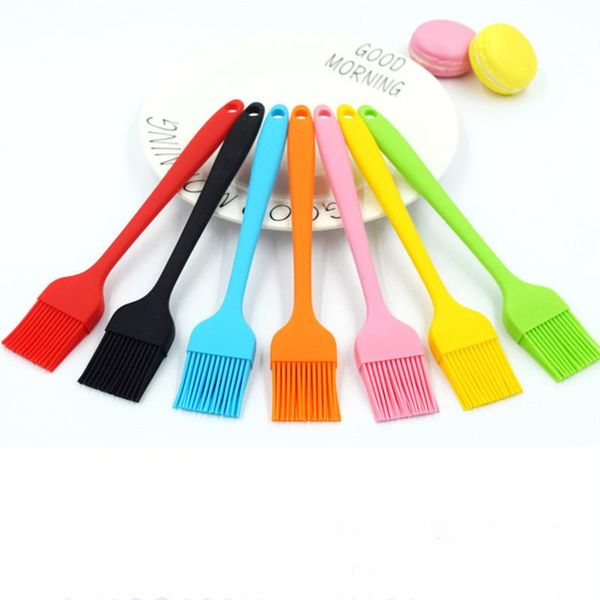 

tools & accessories diy baking tool 21cmx3.5cm silicone grill brush oil brushes bakery bbq