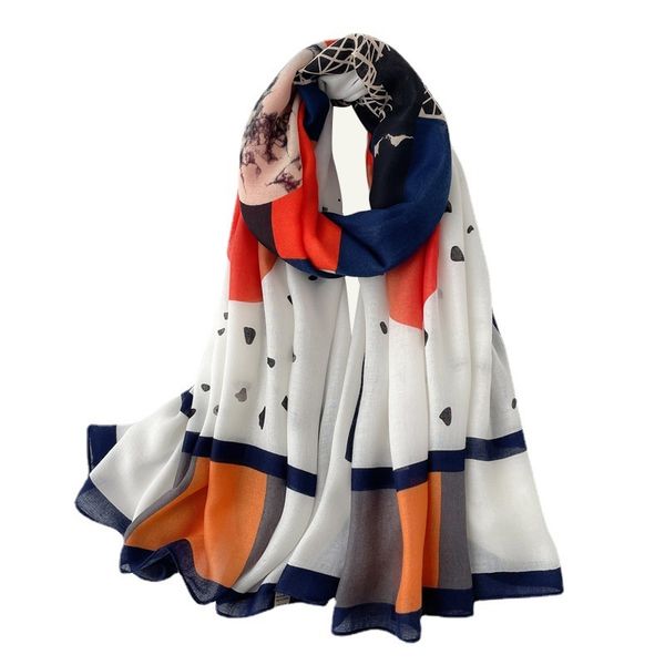 

winter wool warm fashion wholale digner styl silk satin scarfs, Blue;gray