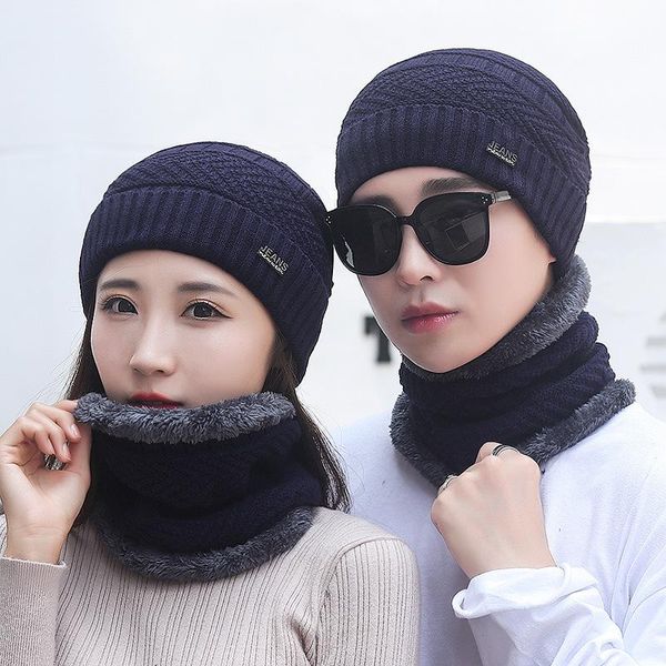 

beanies yqyxcy winter hats for women men balaclava windproof thick velvet keep warm beanie with scarf cap bonnet gorro