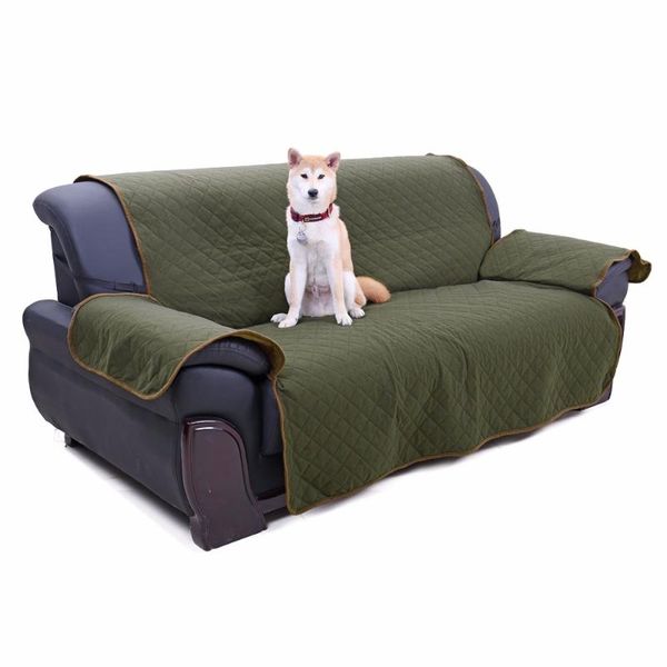 

kennels & pens wholesale pet furniture three-seat sofa cushion protector machine available iin bothbrown and green sides can be wash