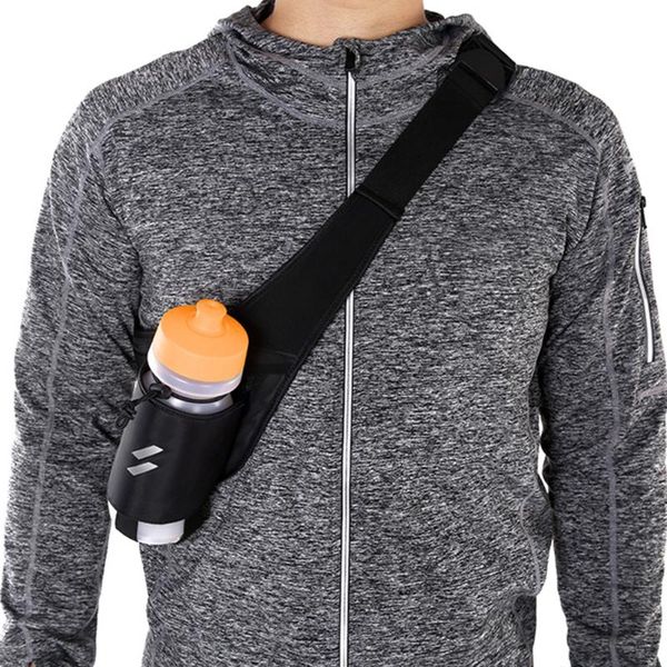 

outdoor bags cycling bag mtb road bike water bottle running belt waist pack adjustable rope riding holder