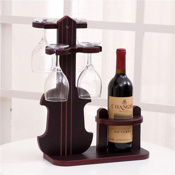 

tablewine racks creative wooden rack glass goblet upside down bottle decoration home