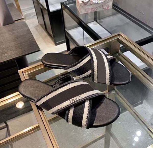 

fashion women sandals bohemian diamond slippers woman flats flip flops shoes summer beach slides sandals sh008 3-17, Black