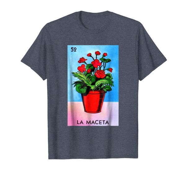 

Mexican Loteria Tshirts - La Maceta T Shirt, Mainly pictures