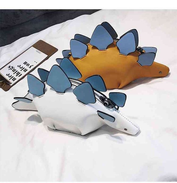 

handbags bag 2021 fashion dinosaur female cute cartoon one shoulder messenger pu