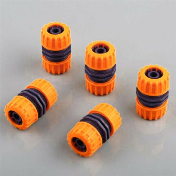 

watering equipments 5/10pcs hose pipe connector garden joiner mender extend repair adaptor coupler 1/2in in stock