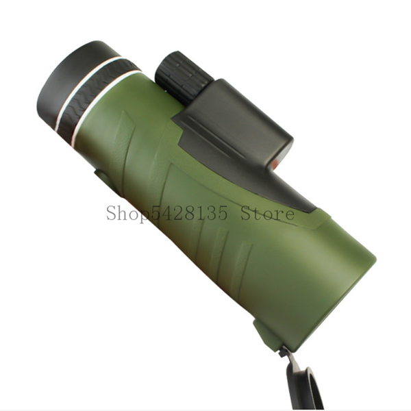

telescope & binoculars 10x42 single olive green handheld low light night vision professional outdoor viewing hunting