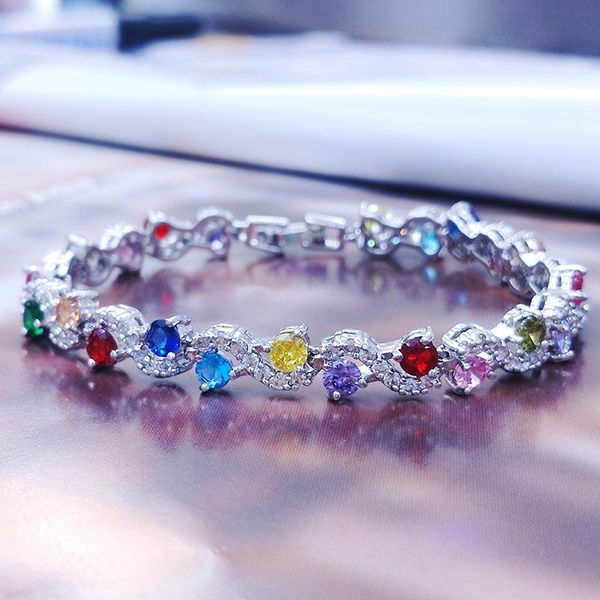 

funmode luxury design flower bracelets women accessories pulsera wholesale fb138 charm, Golden;silver