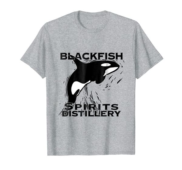 

Blackfish Spirits Distillery Orca Logo T-Shirt, Mainly pictures