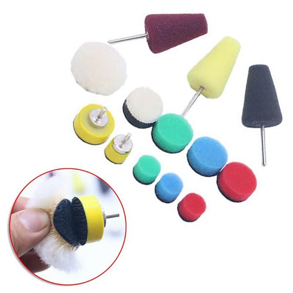 

care products wheel buffing 0.5-1' sponge 13x auto automotive detail for drill