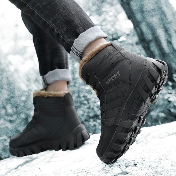

boots casuales sapato shoe leather casual mens for de sport fashion sneaker leisure man para sneakers flat sale causal spring men, Black