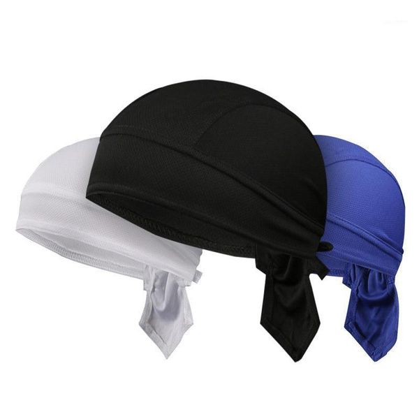 Велоспорт Caps Masks Mens's Pirate Hat Mountain Bike Road Сплошные головные платформы Велосипед Спортивная крышка Bandana Оголовье Женщины Лето Бег