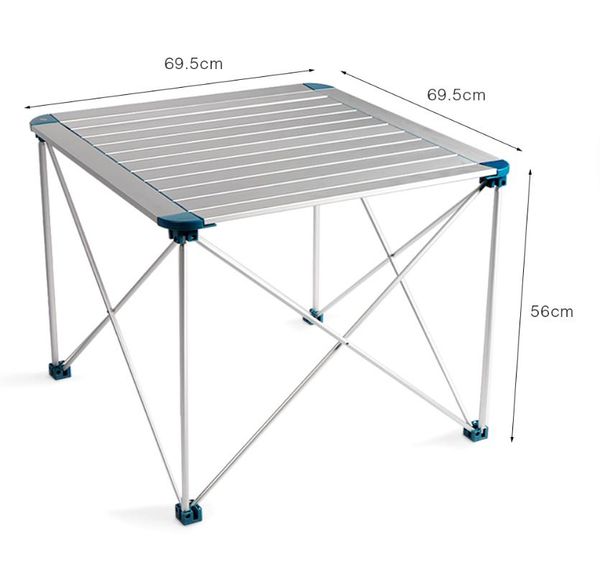 

portable compact camping collapsible table for hiking travel outdoor picnic foldable folding desk camp furniture