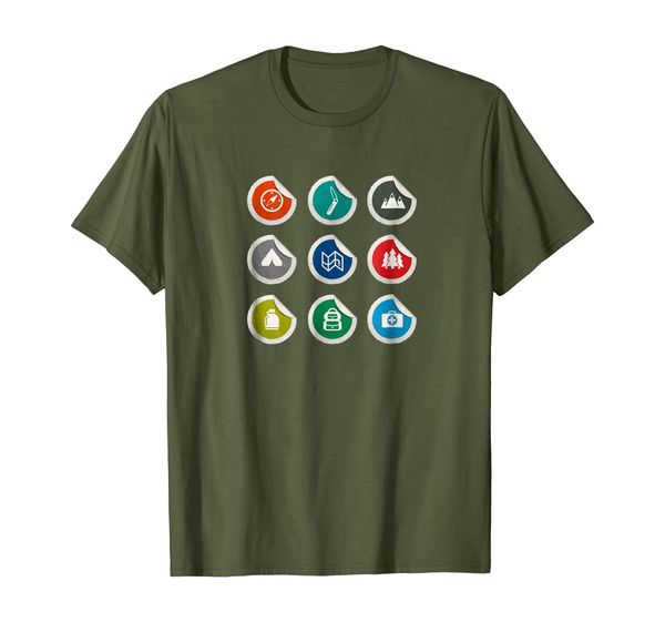

Camping Scouts Gifts T-shirt, Mainly pictures