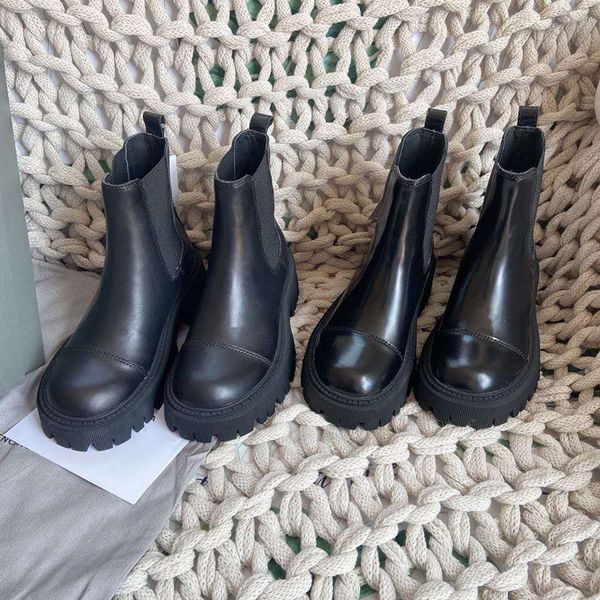 

2021 women's designer leather ankle boots high-bo ots and nylon boo ts military style combat boot's nylo n b oots plus box 007, Black