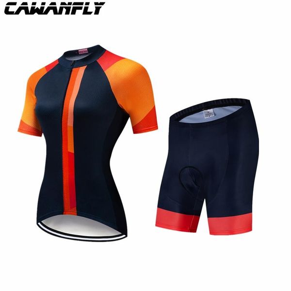 

racing sets 2021 cycling sports shirt pro team cawanfly jersey man ventilation short sleeve men clothing retro, Black;blue