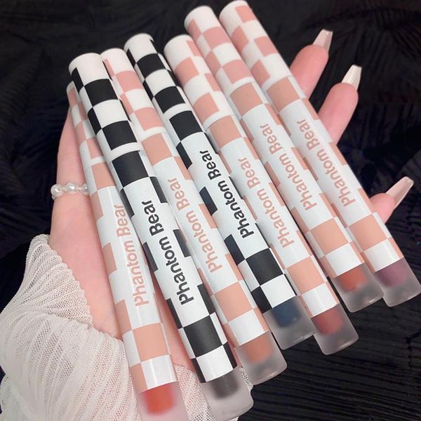 

lip gloss velvet matte mist lipstick charm red waterproof long lasting non-stick cup glaze makeup cosmetics maquiagem