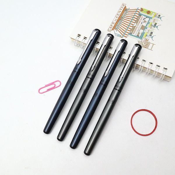 

fountain pens 2021 pen aluminum material nib extremely fine 0.38mm ink writing for school office supplies