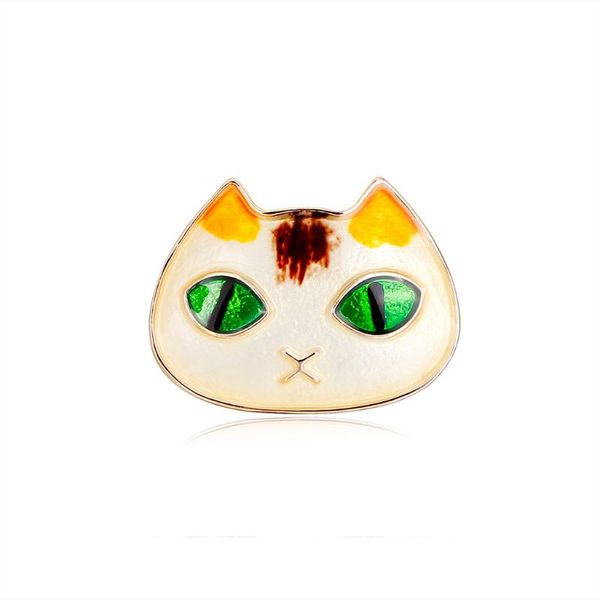 

pins, brooches fashion cartoon cat japanese cute animals corsage joker costume wholesale spot, Gray