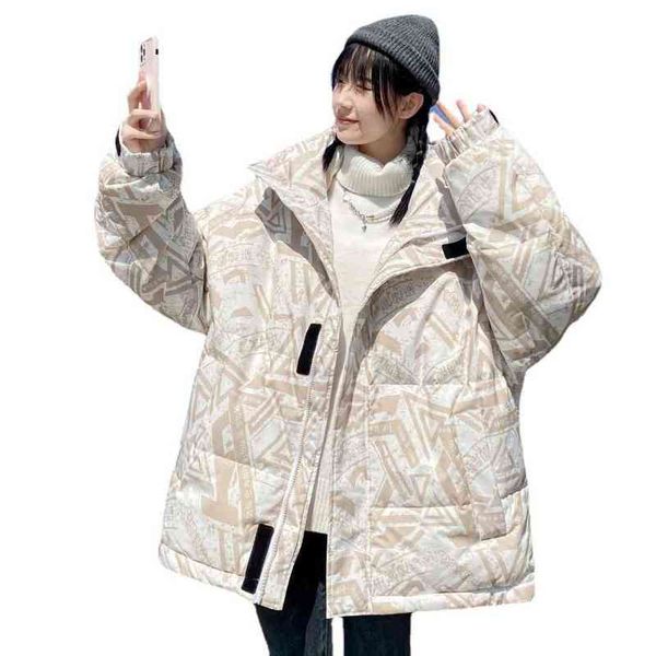 

lovers' down et thickened warm guochao, Black