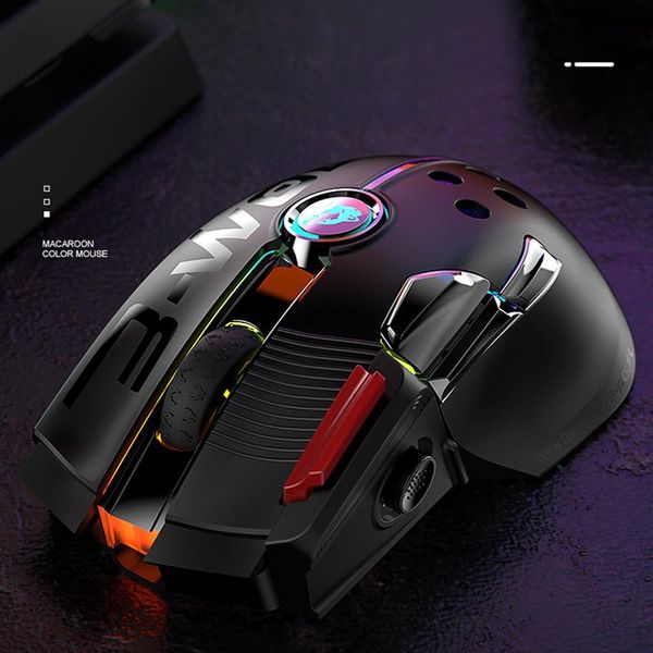 

mice ergonomic 2.4ghz wireless gaming mouse computer-mice gamer lapoptical professional 12000dpi 1000hz