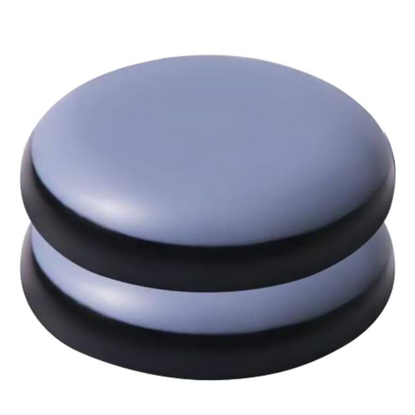 

elbow & knee pads 8pcs carpet and hardwood floors adhesive furniture glides self-stick slider, Black;gray