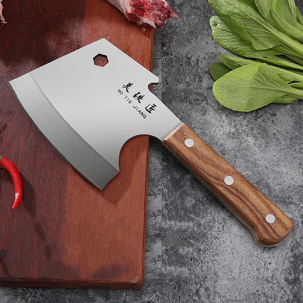 

shuoji chopping kitchen knives 4cr14 high hardness stainess stee bone cuting knife fresh stone bade bone cutter chopper toos