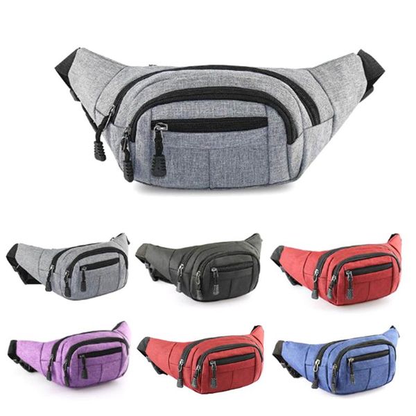 

waist bags fashion waterproof fanny pack belt for women 2021 men's travel outdoor cycling bum bag belly chest hip purse