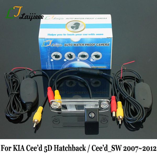 

car rear view cameras& parking sensors wireless rearview camera for kia ceed 5d hatchback ceed_sw ed 2007~2012 / hd night vision backup