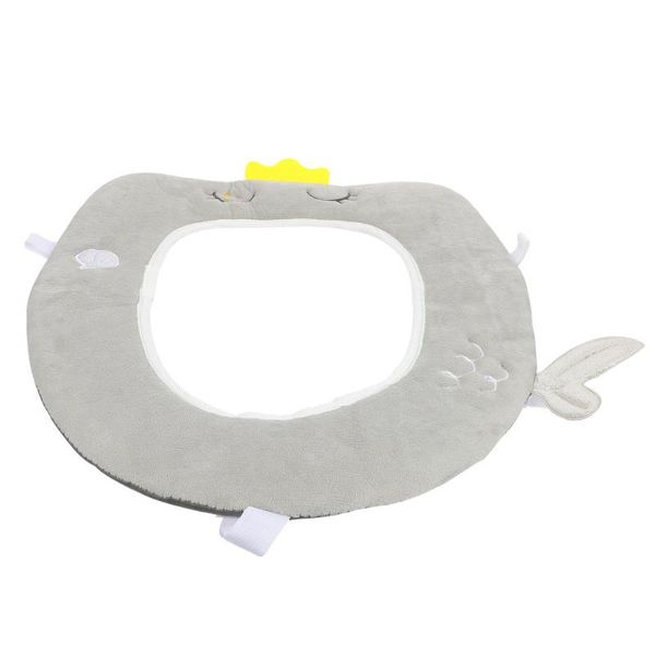 

bath mats 1pc creative plush toilet seat delicate corduroy cushion pad