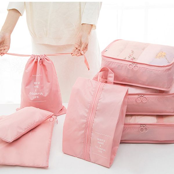 

fashion large capacity duffle travel bag multi traveling bag set for women men organizer