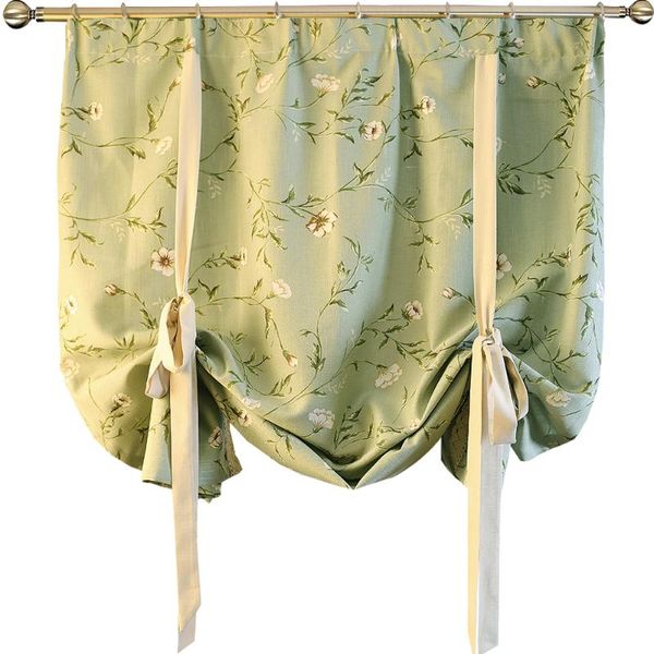 

curtain & drapes nordic creative balloon lace-up pull partition door home decoration