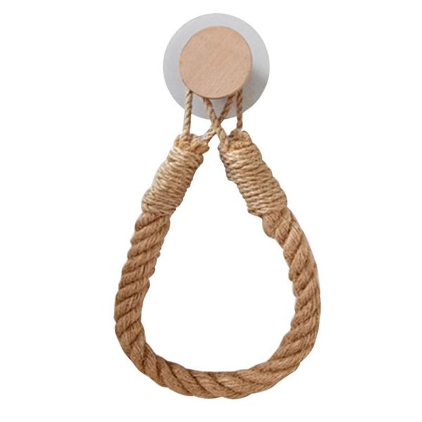 

toilet paper holders rope holder bathroom towel kitchen roll wall mounted hanging household storage home rack
