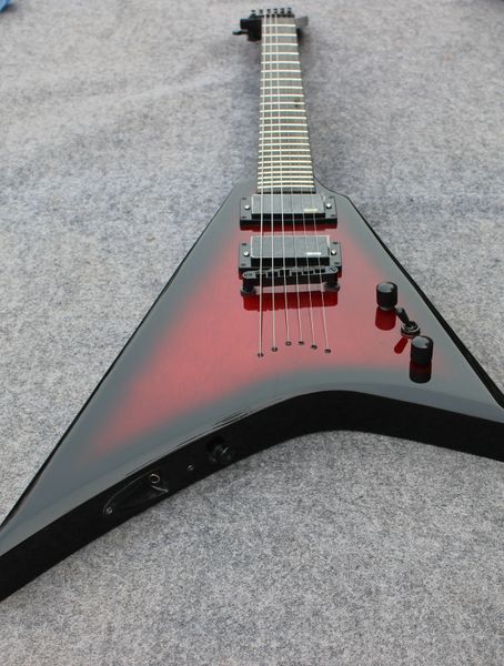 

electric guitar mahogany heteromorphism ,can customize back string