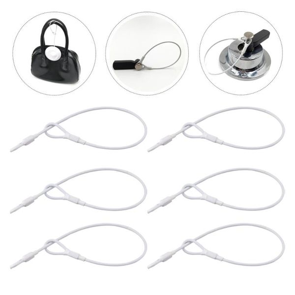 

fishing hooks 100pcs lanyard wire for tag loss prevention wires supermarket