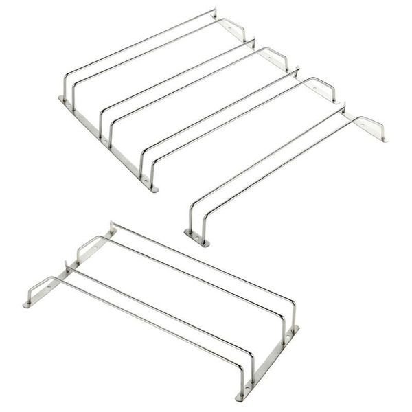 

ice buckets and coolers wine glass holder stemware rack under cabinet storage organizer