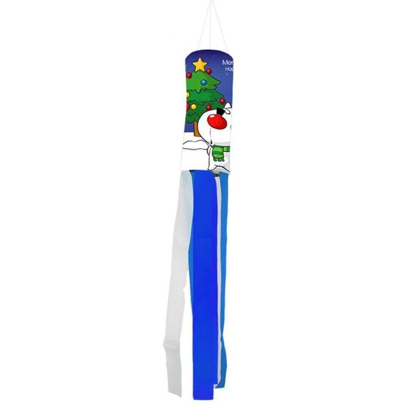 

christmas decorations hanging flags holiday decoration outdoor front yard tree scene layout durable