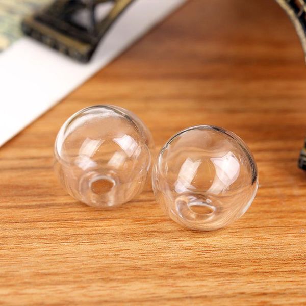 

chandelier crystal 100pcs transparent single hole hollow glass accessory delicate earrings making material diy jewelry supplies for hom
