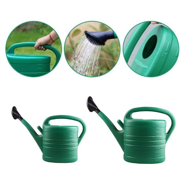 

watering equipments garden can with long mouth handle large capacity 5/8l kettle sprinkler for indoor outdoor flower plants