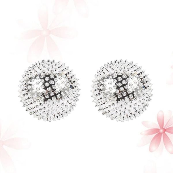

fitness balls 2pcs spiky magnetic sensory acupoints stirring yoga